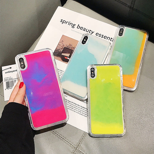 Luminous Dynamic Sand iPhone Case