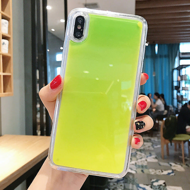 Luminous Dynamic Sand iPhone Case