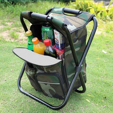 Load image into Gallery viewer, 2-in-1 backpack and lounge chair
