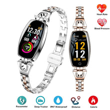 Load image into Gallery viewer, Women&#39;s Smart Wristband Fitness Tracker |  | Luxury Women Smart Wristband Heart Rate Monitor Blood Pressure Bracelet Fitness Tracker IP67 Waterproof Band Best Gift for Girl