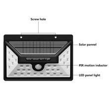 Load image into Gallery viewer, Solar Powered Outdoor Wall Light | Waterproof Security Light