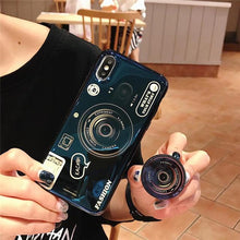 Load image into Gallery viewer, Retro Camera Bluray Silicone Case Cover for iPhone iphone x, iphone xr, iphone 6, iphone 7, iphone 8