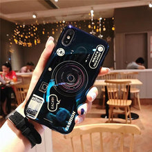 Load image into Gallery viewer, Retro Camera Bluray Silicone Case Cover for iPhone iphone x, iphone xr, iphone 6, iphone 7, iphone 8