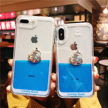 Load image into Gallery viewer, Cute Cartoon Dynamic Liquid iPhone Case