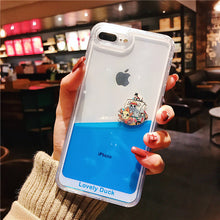 Load image into Gallery viewer, Cute Cartoon Dynamic Liquid iPhone Case